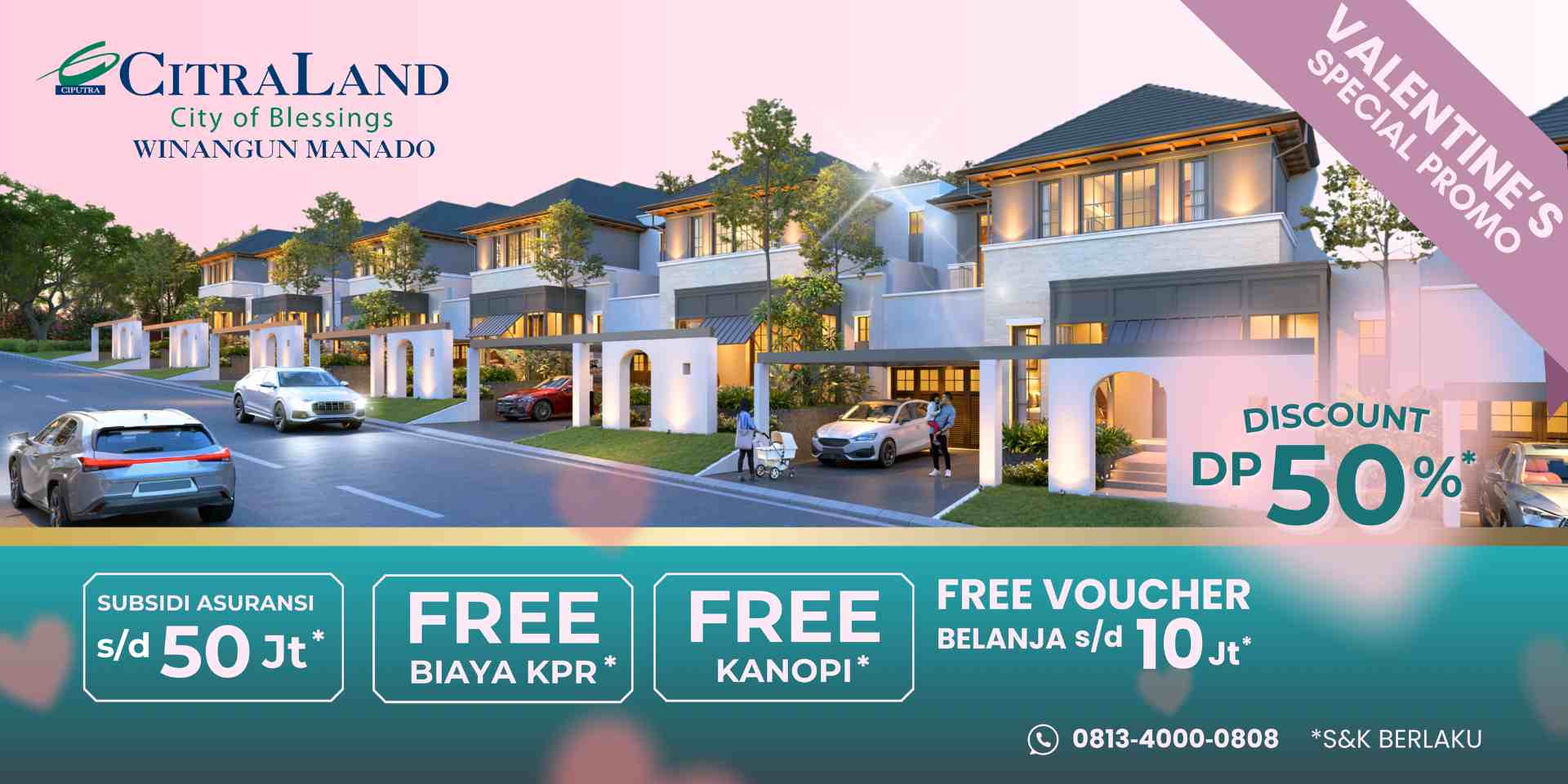 Promo Valentine CitraLand Winangun Manado