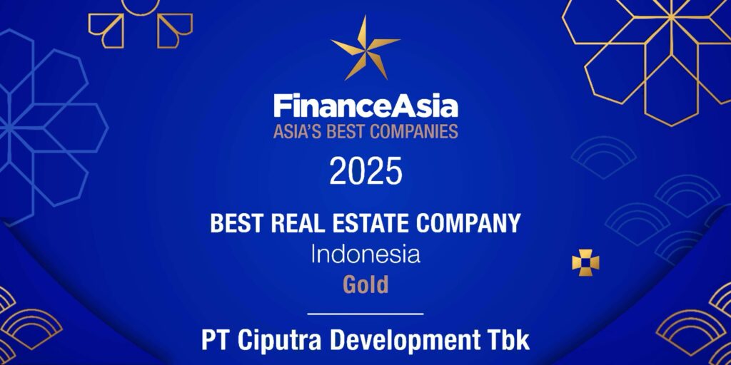 Penghargaan FinanceAsia 2025 - CitraLand Winangun Manado