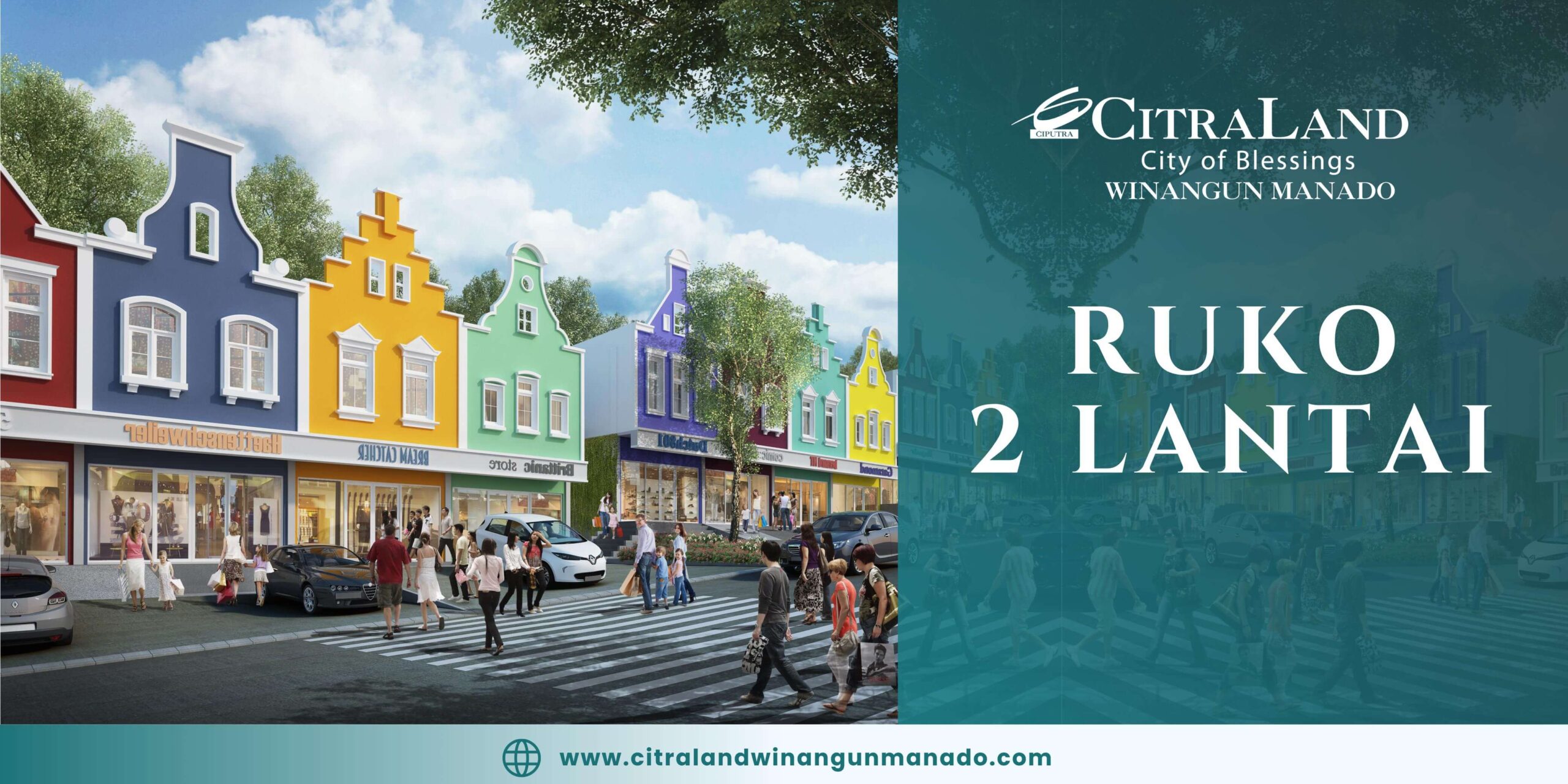 Ruko 2 Lantai - CitraLand Winangun Manado