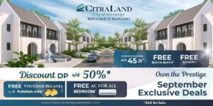 Beli Rumah di Manado, CitraLand Winangun Manado